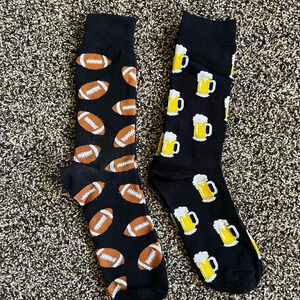 Two pairs of men’s socks